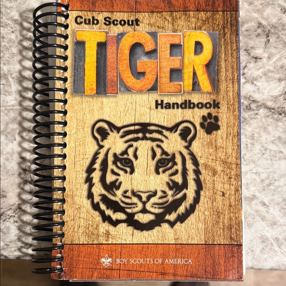 Cub Scout Tiger Handbook with Spiral Binding